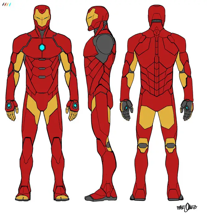 Diseños para Invincible Iron Man