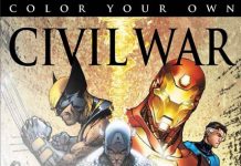 Marvel anuncia una línea de libros de colorear para adultos Libro de colorear de Civil War