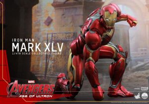 Figura Hot Toys de Iron Man Mark XLV de Vengadores: La Era de Ultrón