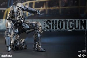 Figura Hot Toys de Iron Man Shotgun Mark XL de Iron Man 3