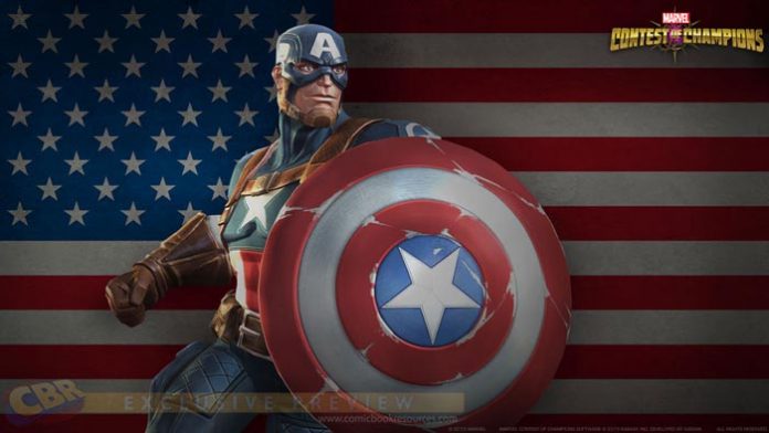 Capitán América en Marvel Contest of Champions