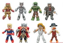 Nueva línea de Minimates basados en Secret Wars Minimates de Secret Wars