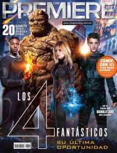 Portada de Cuatro Fantásticos para Premiere