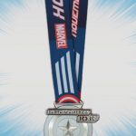 Medalla para el Avengers Super Heroes Half Marathon Weekend