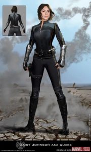 Diseño conceptual de Temblor para Agents of S.H.I.E.L.D.