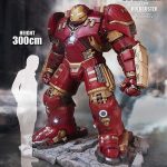 Estatua tamaño real de Hulkbuster de Vengadores: La Era de Ultrón