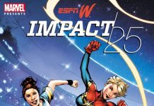 espnW y Marvel Comics se unen para ilustrar la lista IMPACT25 2015 IMPACT25 de la Capitana Marvel