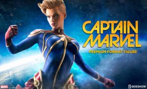 Figura de la Capitana Marvel de Sideshow Collectibles