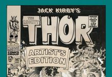 IDW anuncia Jack Kirby’s The Mighty Thor Artist’s Edition para mayo Jack Kirby’s The Mighty Thor Artist’s Edition