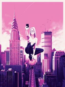 Póster Mondo de Spider-Gwen