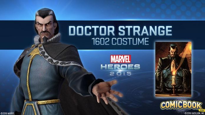 marvel-heroes-doctor-extrano-1602 Traje 1602 del Doctor Extraño para Marvel Heroes
