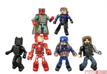 Capitán América: Civil War. Revelados los Minimates de la película Minimates de Capitán América: Civil War