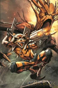 Rocket Raccoon And Groot Nº 4