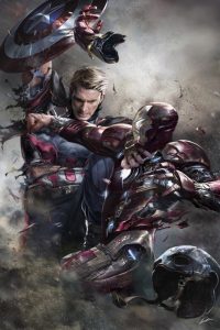 Diseño conceptual de Capitán América: Civil War