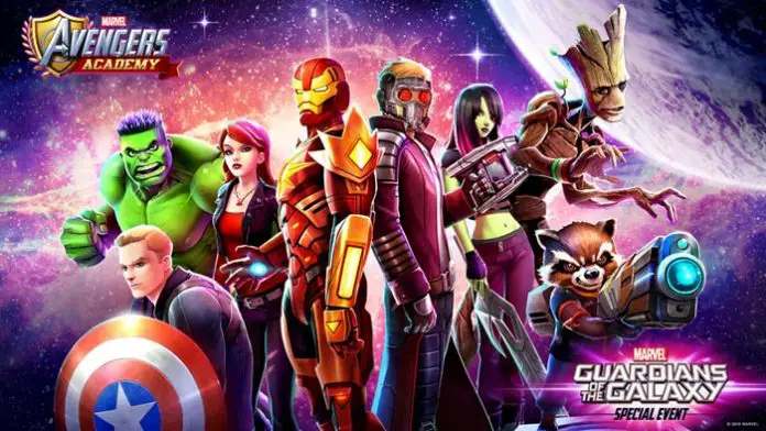 Guardianes de la Galaxia en Avengers Academy