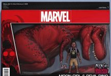 Portada alternativa de «muñecos» para Moon Girl & Devil Dinosaur Nº 8 Moon Girl & Devil Dinosaur Nº 8