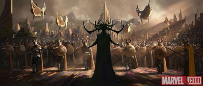 Diseño conceptual de Thor: Ragnarok