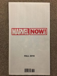 Marvel NOW! para otoño 2016