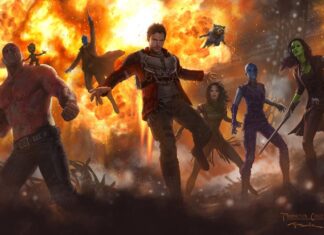 Posibles detalles de Guardianes de la Galaxia Vol. 3 y Doctor Strange 2 Diseño conceptual de Guardianes de la Galaxia Vol. 2