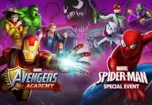 Spiderman y amigos se unen a Marvel Avengers Academy Evento de Spiderman en Marvel Avengers Academy