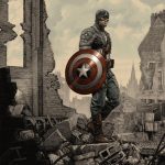 Póster Mondo de Capitán América: El Primer Vengador