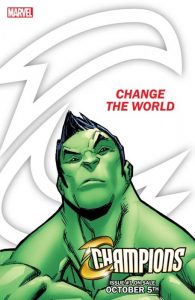 Teaser de Champions con Hulk