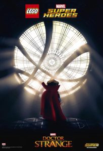 Póster LEGO de Doctor Strange (Doctor Extraño)