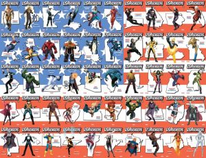 Portadas alternativas de U.S. Avengers Nº 1