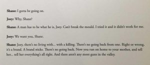 Logan - texto de Shane