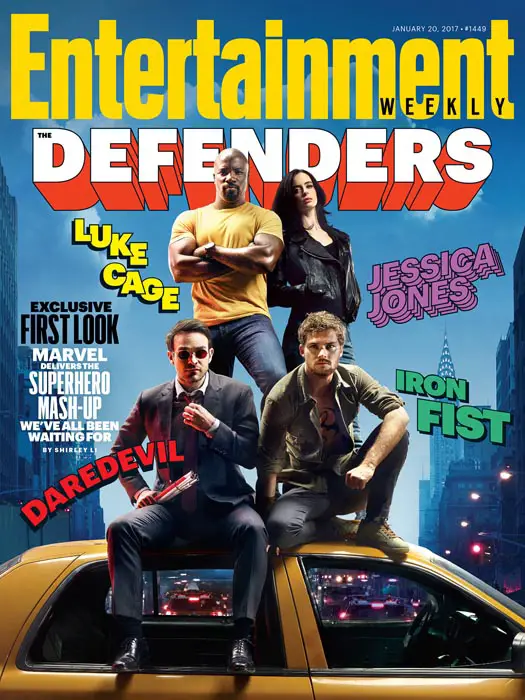 Los Defensores en portada de EW