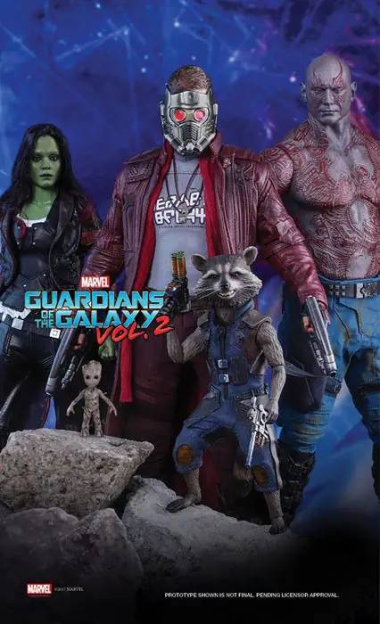 Guardianes de la Galaxia Marvel, Vol. 2 muñecos