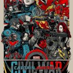 Póster Mondo de Capitán América: Civil War