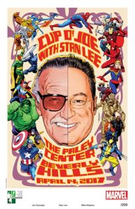 Stan Lee y Joe Quesada en The Hero Initiative