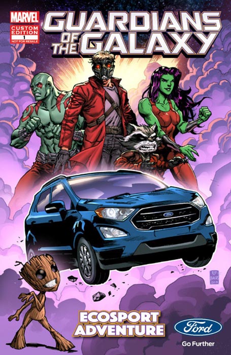 Ford EcoSport en Guardianes de la Galaxia Vol. 2