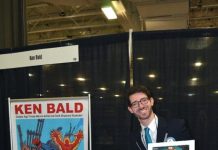 El dibujante Ken Bald entra en el Libro Guinness de los Récords Ken Bald