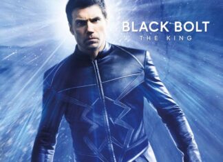 El protagonista de Inhumanos Anson Mount desmiente su regreso al UCM Póster de Rayo Negro en Los Inhumanos