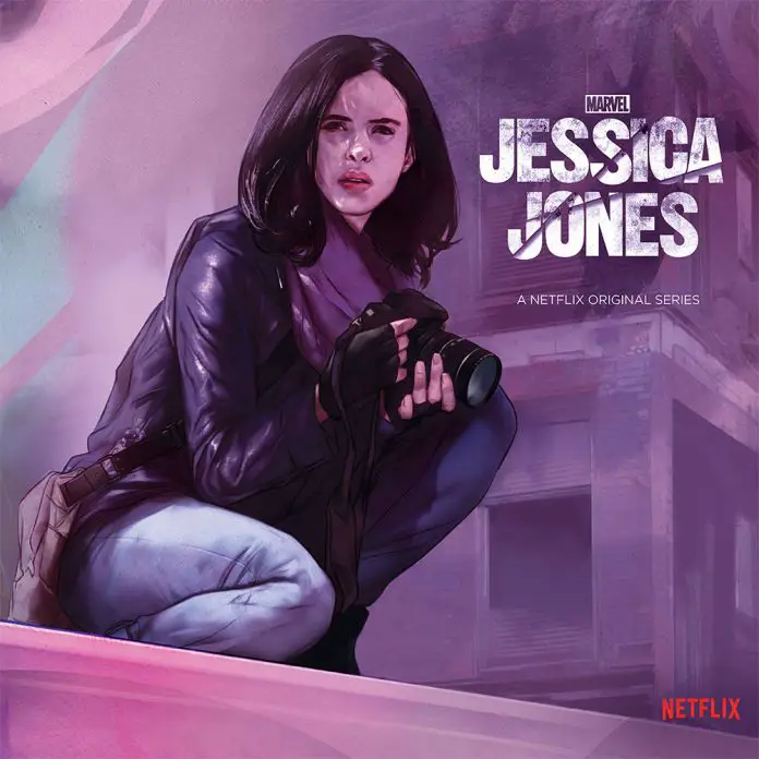 Marvel-Jessica-Jones-Vinyl-Cover Banda sonora original de Jessica Jones en vinilo