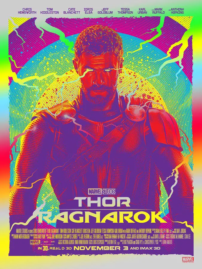 Póster de Thor: Ragnarok