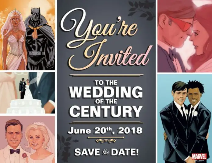 Boda del Siglo en Marvel Comics