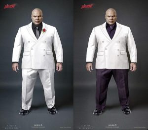 Diseño conceptual de Kingpin para Daredevil