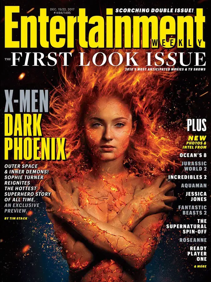 X-Men: Dark Phoenix en portada de EW