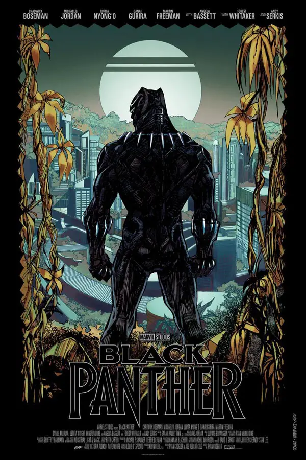 Póster de Mondo de Black Panther