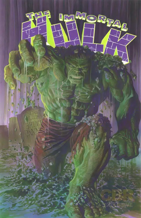 Portada de The Immortal Hulk Nº 1