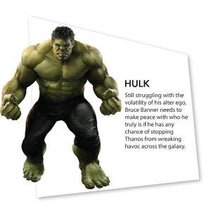 Hulk en Vengadores: Infinity War