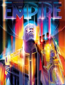 Thanos de Vengadores: Infinity War portada de Empire
