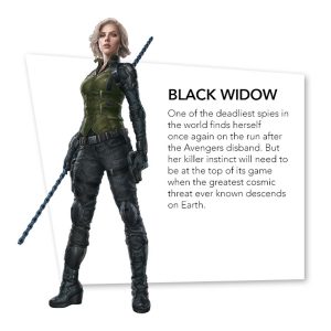 Viuda Negra en Vengadores: Infinity War