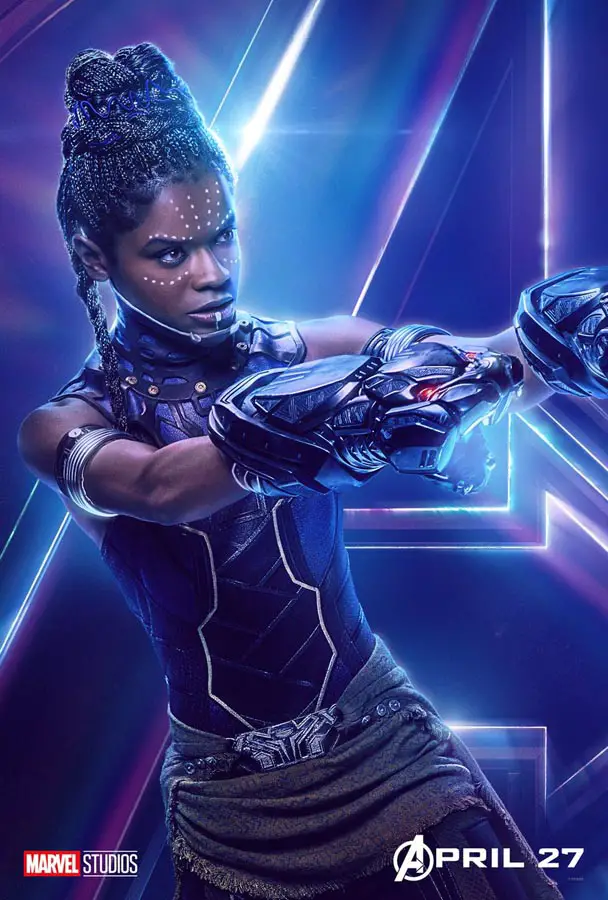 Póster de Shuri para Vengadores: Infinity War