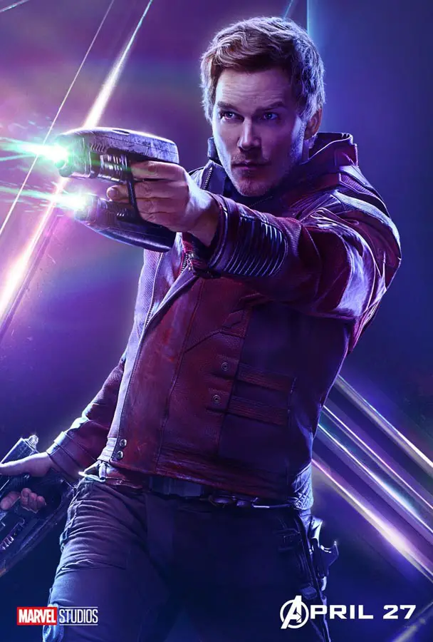 Póster de Star-Lord para Vengadores: Infinity War