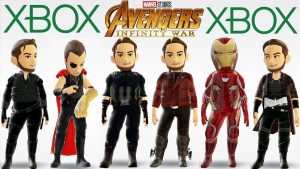 Trajes de Vengadores: Infinity War para los avatares de Xbox One
