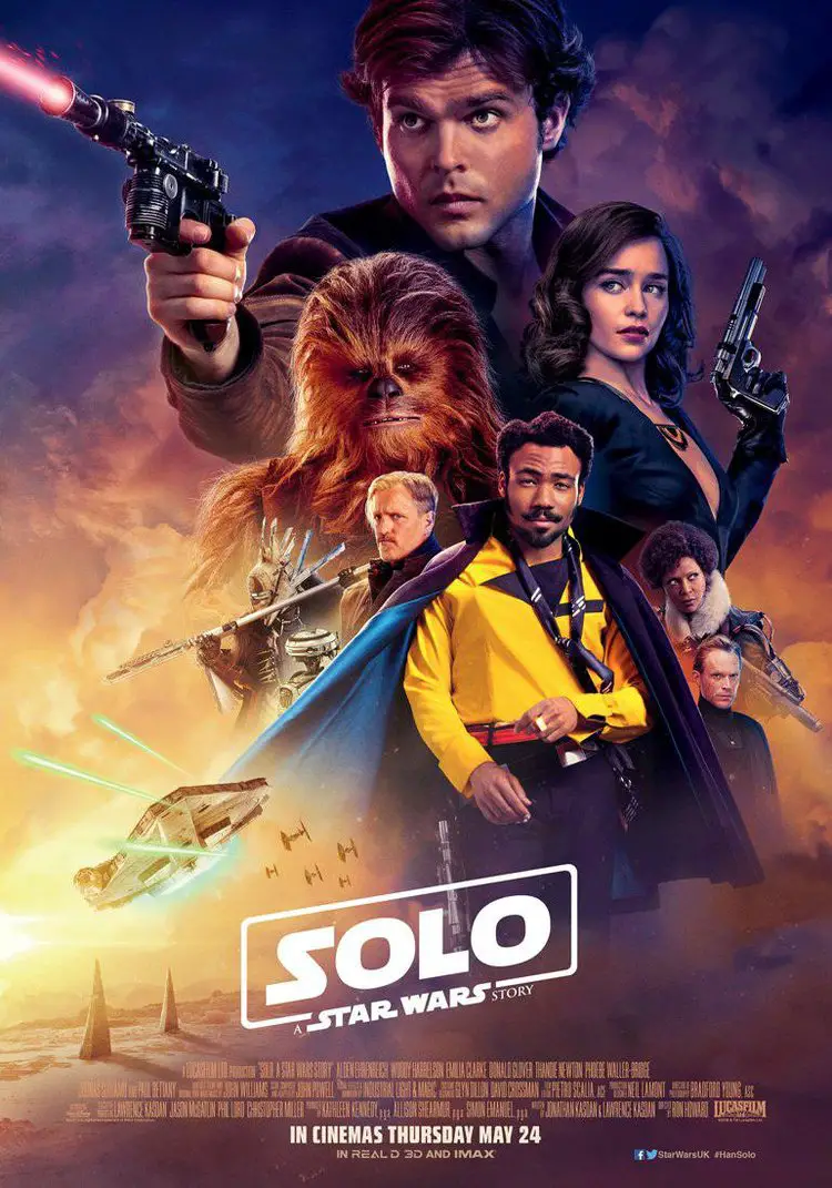 Póster de Han Solo: Una Historia de Star Wars